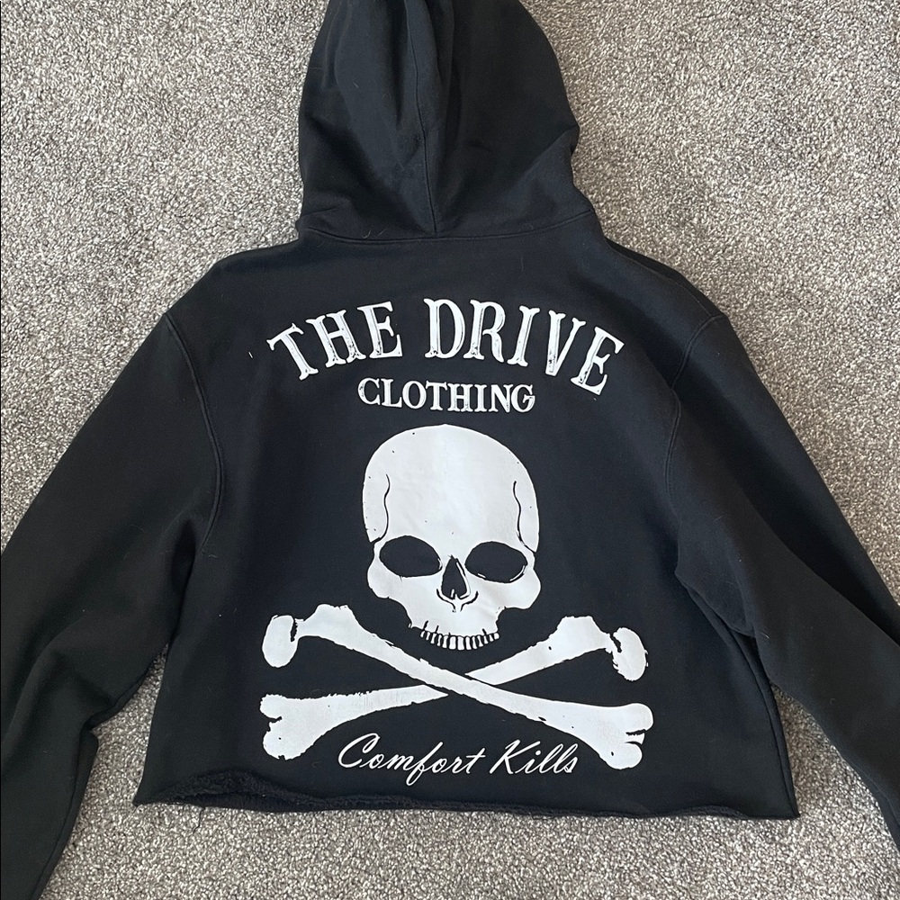 The Drive Clothing cropped hoodie